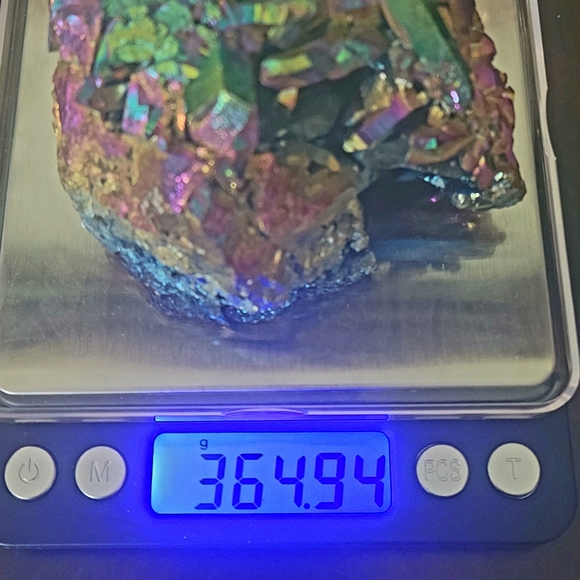364g Rainbow AURA Quarts Cluster - Picture 7 of 8